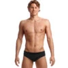 Funky Trunks - Still Black - Mens Classic Briefs -Swimwear Haven Shop Funky Trunks Still Black Mens Classic Briefs 1