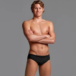 Funky Trunks - Still Black - Mens Classic Briefs 12 Funky Trunks - Still Black - Mens Classic Briefs -Swimwear Haven Shop Funky Trunks Still Black Mens Classic Briefs 4