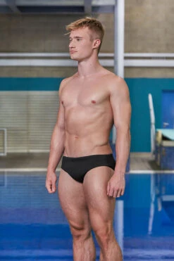 Funky Trunks - Still Black - Mens Classic Briefs 13 Funky Trunks - Still Black - Mens Classic Briefs -Swimwear Haven Shop Funky Trunks Still Black Mens Classic Briefs 5