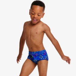 Funky Trunks - Backed Up - Toddlers Boys Eco Printed Trunks -Swimwear Haven Shop funky trunks backed up toddlers boys eco printed trunks 4