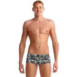 Funky Trunks - Bar Tack - Mens Classic Trunks