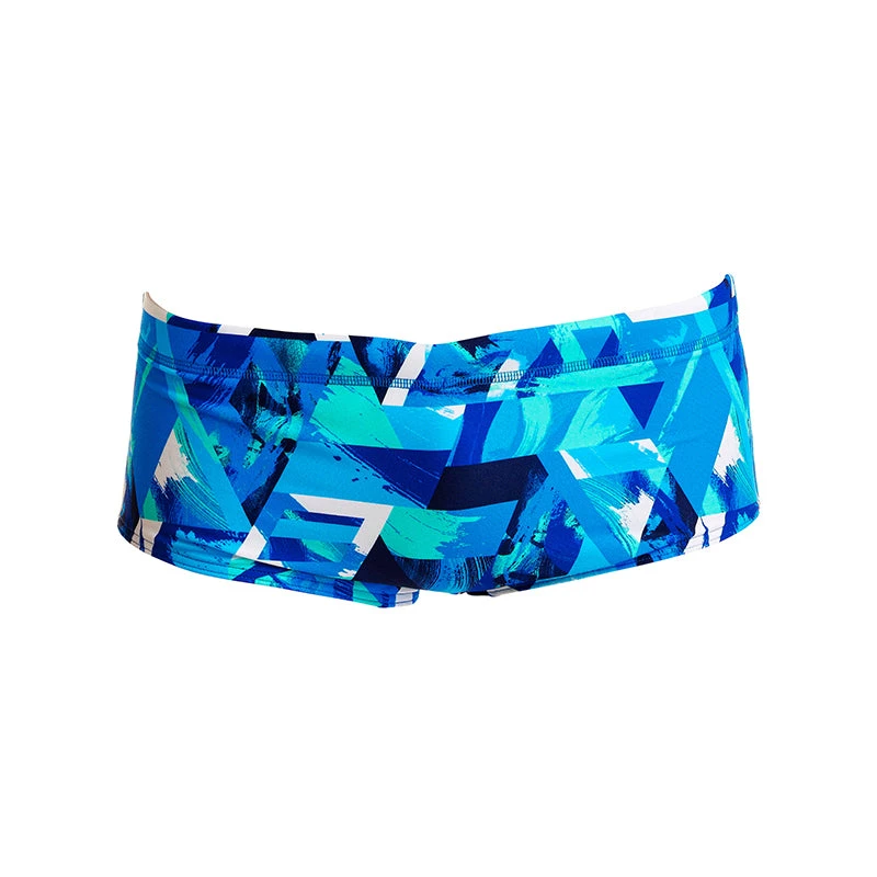Funky Trunks - Bashed Blue - Boys Sidewinder Trunks 4 Funky Trunks - Bashed Blue - Boys Sidewinder Trunks - Image 2