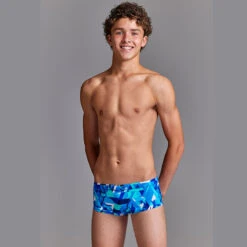 Funky Trunks - Bashed Blue - Boys Sidewinder Trunks 9 Funky Trunks - Bashed Blue - Boys Sidewinder Trunks -Swimwear Haven Shop funky trunks bashed blue boys sidewinder trunks 4
