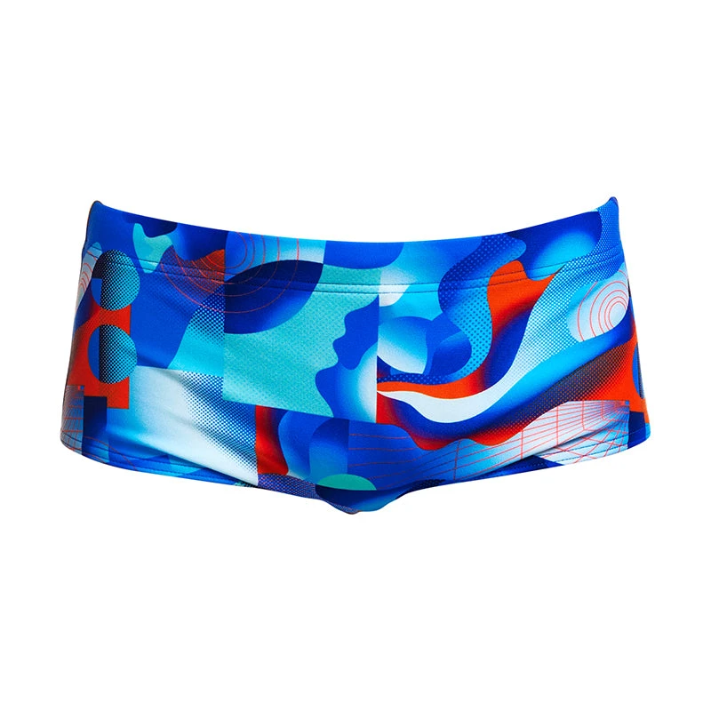 Funky Trunks - Battle Blue - Boys Sidewinder Trunks 4 Funky Trunks - Battle Blue - Boys Sidewinder Trunks - Image 2