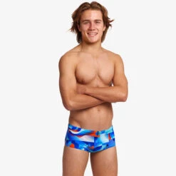 Funky Trunks - Battle Blue - Boys Sidewinder Trunks 9 Funky Trunks - Battle Blue - Boys Sidewinder Trunks -Swimwear Haven Shop funky trunks battle blue boys sidewinder trunks 4