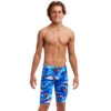 Funky Trunks - Battle Blue - Boys Training Jammers -Swimwear Haven Shop funky trunks battle blue boys training jammers 1