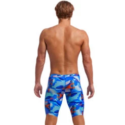 Funky Trunks - Battle Blue - Mens Training Jammers -Swimwear Haven Shop funky trunks battle blue mens training jammers 3