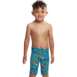 Funky Trunks - Beep Beep - Toddler Boys Miniman Jammer