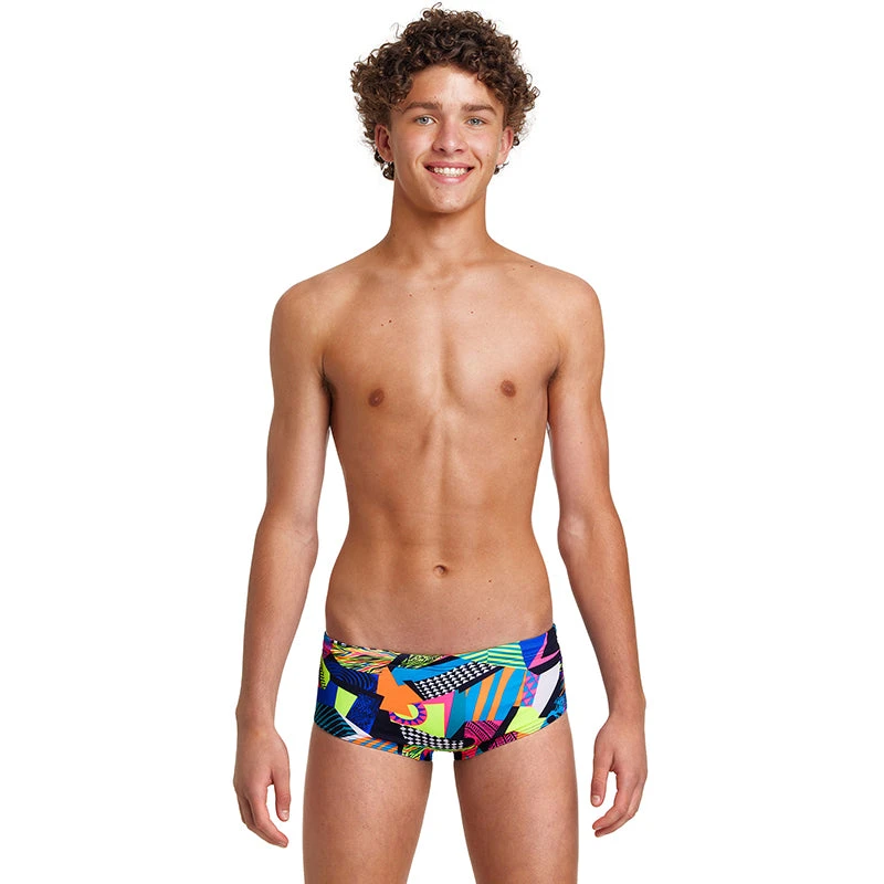 Funky Trunks - Bel Air Beats - Boys Sidewinder Trunks 3 Funky Trunks - Bel Air Beats - Boys Sidewinder Trunks