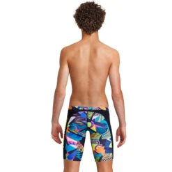 Funky Trunks - Bel Air Beats - Boys Training Jammers -Swimwear Haven Shop funky trunks bel air beats boys training jammers 4