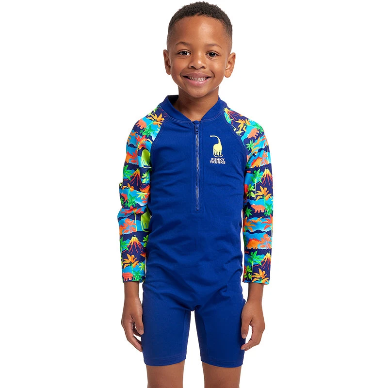 Funky Trunks - Big Bronto - Toddler Boys Go Jump Suit 3 Funky Trunks - Big Bronto - Toddler Boys Go Jump Suit