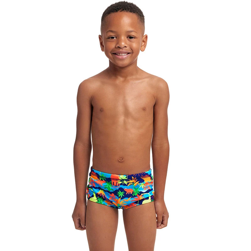 Funky Trunks - Big Bronto - Toddler Boys Printed Trunks 3 Funky Trunks - Big Bronto - Toddler Boys Printed Trunks