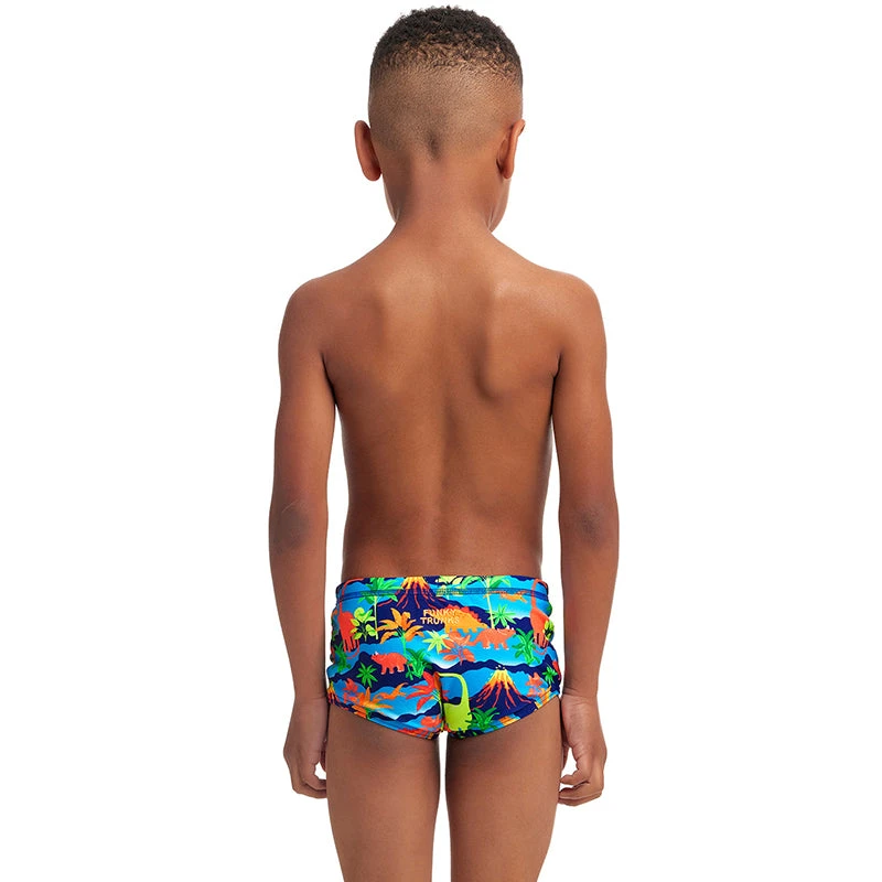 Funky Trunks - Big Bronto - Toddler Boys Printed Trunks 5 Funky Trunks - Big Bronto - Toddler Boys Printed Trunks - Image 3