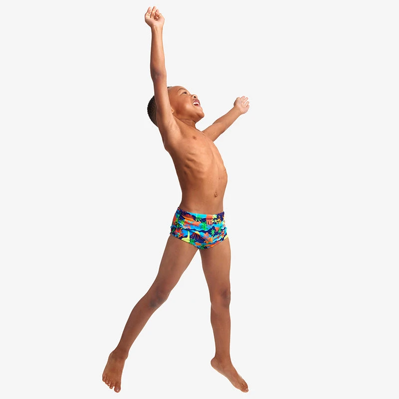 Funky Trunks - Big Bronto - Toddler Boys Printed Trunks 8 Funky Trunks - Big Bronto - Toddler Boys Printed Trunks - Image 6