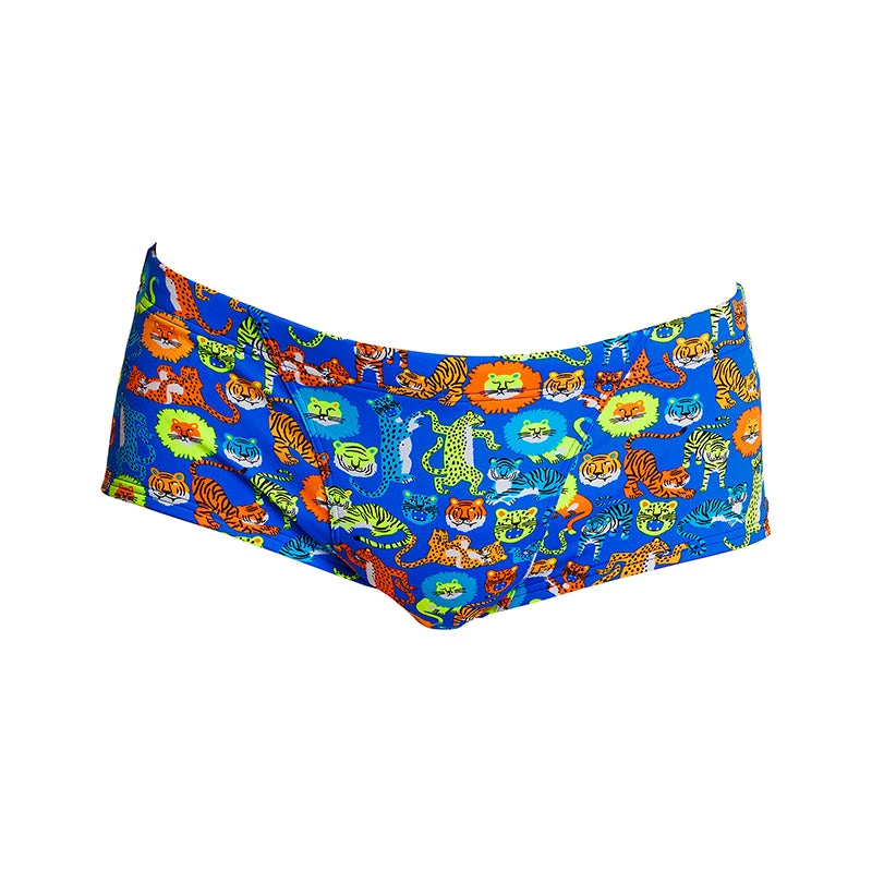 Funky Trunks - Big Cat Bash - Mens Classic Trunks 4 Funky Trunks - Big Cat Bash - Mens Classic Trunks - Image 2