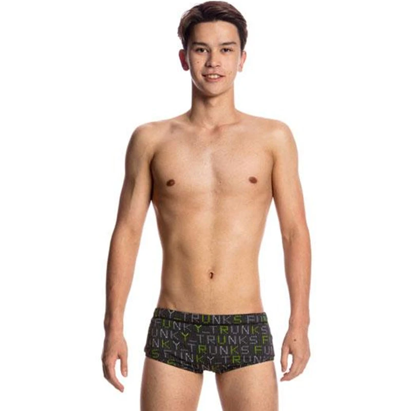 Funky Trunks - Binary Bro Boys Classic Trunks 3 Funky Trunks - Binary Bro Boys Classic Trunks
