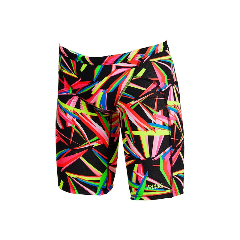 Funky Trunks - Black Blades - Boys Training Jammers 4 Funky Trunks - Black Blades - Boys Training Jammers - Image 2