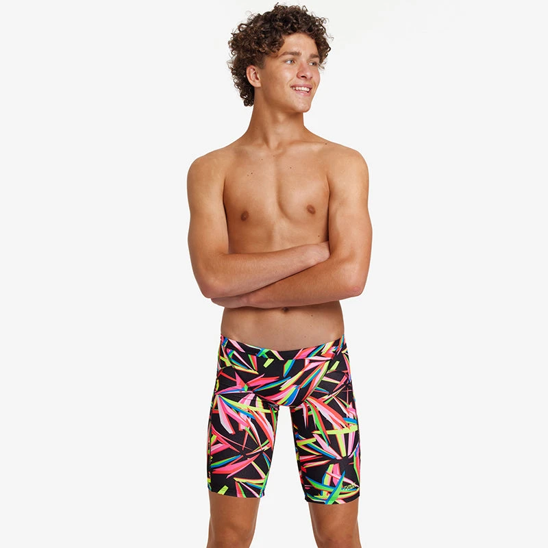 Funky Trunks - Black Blades - Boys Training Jammers 8 Funky Trunks - Black Blades - Boys Training Jammers - Image 6