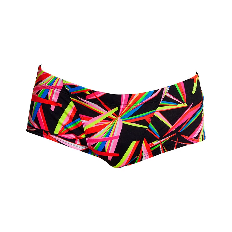 Funky Trunks - Black Blades - Mens Classic Trunks 4 Funky Trunks - Black Blades - Mens Classic Trunks - Image 2