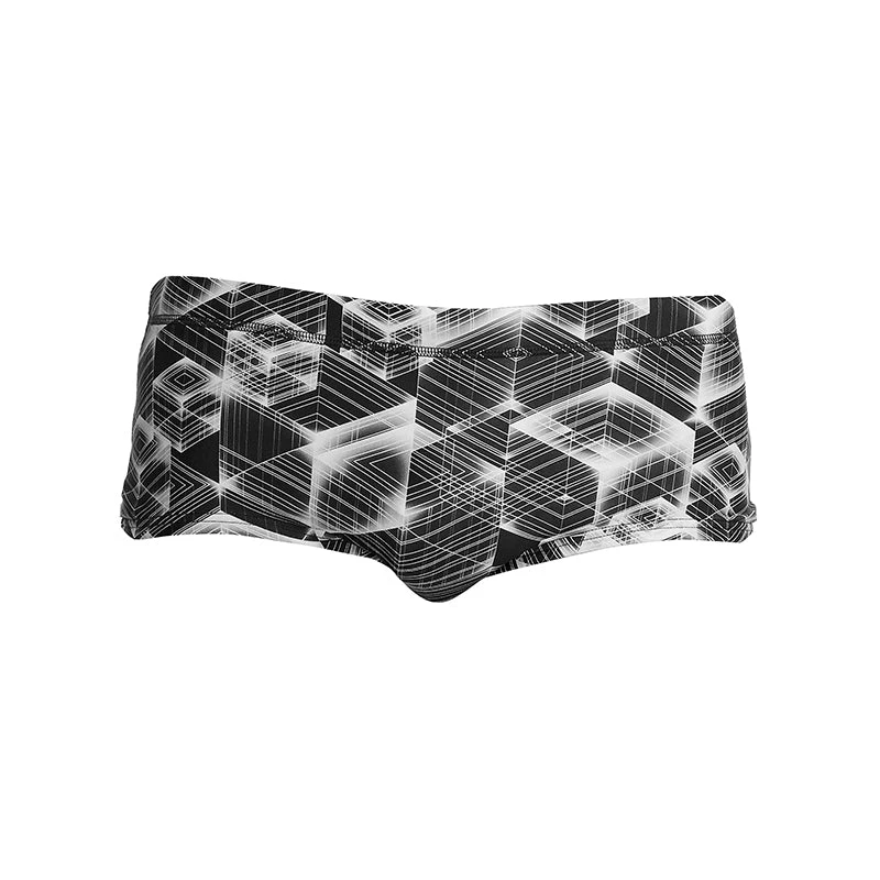 Funky Trunks - Black Hole - Mens Plain Front Trunks 4 Funky Trunks - Black Hole - Mens Plain Front Trunks - Image 2