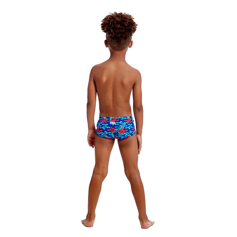 Funky Trunks - Blob Mob - Toddler Boys Printed Trunks 5 Funky Trunks - Blob Mob - Toddler Boys Printed Trunks - Image 3