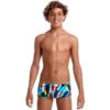 Funky Trunks - Block Chain - Boys Classic Trunks 2 Funky Trunks - Block Chain - Boys Classic Trunks -Swimwear Haven Shop funky trunks block chain boys classic trunks 0