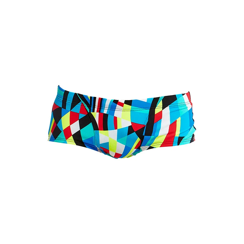 Funky Trunks - Block Chain - Mens Classic Trunks 4 Funky Trunks - Block Chain - Mens Classic Trunks - Image 2