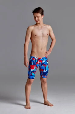 Funky Trunks - Block Rock Boys Training Jammer -Swimwear Haven Shop funky trunks block rock boys training jammer 4