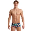 Funky Trunks - Blocked Bars - Mens Classic Trunks -Swimwear Haven Shop funky trunks blocked bars mens classic trunks 1
