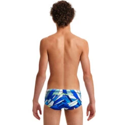 Funky Trunks - Blue Ascent - Boys Sidewinder Trunks -Swimwear Haven Shop funky trunks blue ascent boys sidewinder trunks 3