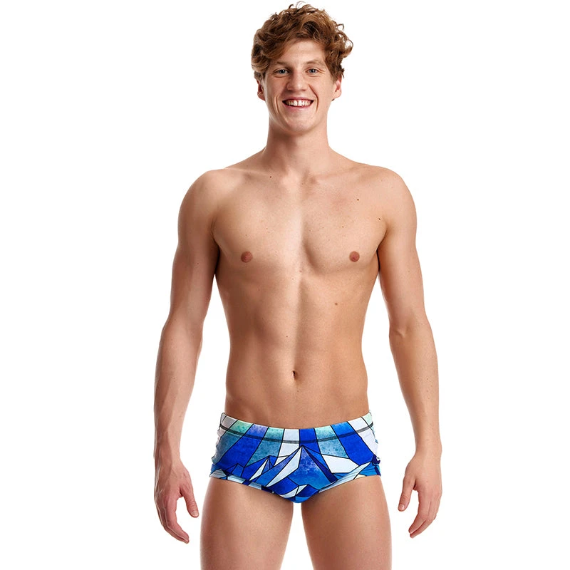 Funky Trunks - Blue Ascent - Mens Sidewinder Trunks 3 Funky Trunks - Blue Ascent - Mens Sidewinder Trunks