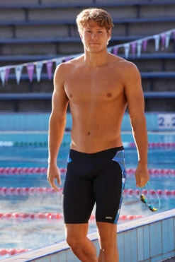 Funky Trunks - Blue Bars - Mens Training Jammers -Swimwear Haven Shop funky trunks blue bars mens training jammers 6