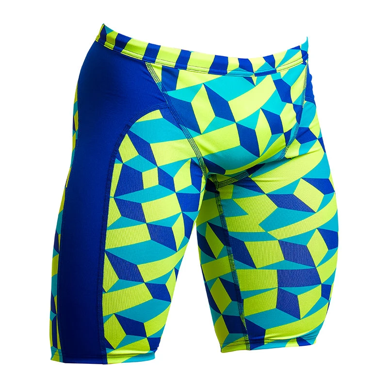 Funky Trunks - Blue Blockers - Mens Training Jammers 5 Funky Trunks - Blue Blockers - Mens Training Jammers - Image 3