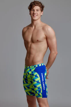 Funky Trunks - Blue Blockers - Mens Training Jammers 14 Funky Trunks - Blue Blockers - Mens Training Jammers -Swimwear Haven Shop funky trunks blue blockers mens training jammers 6