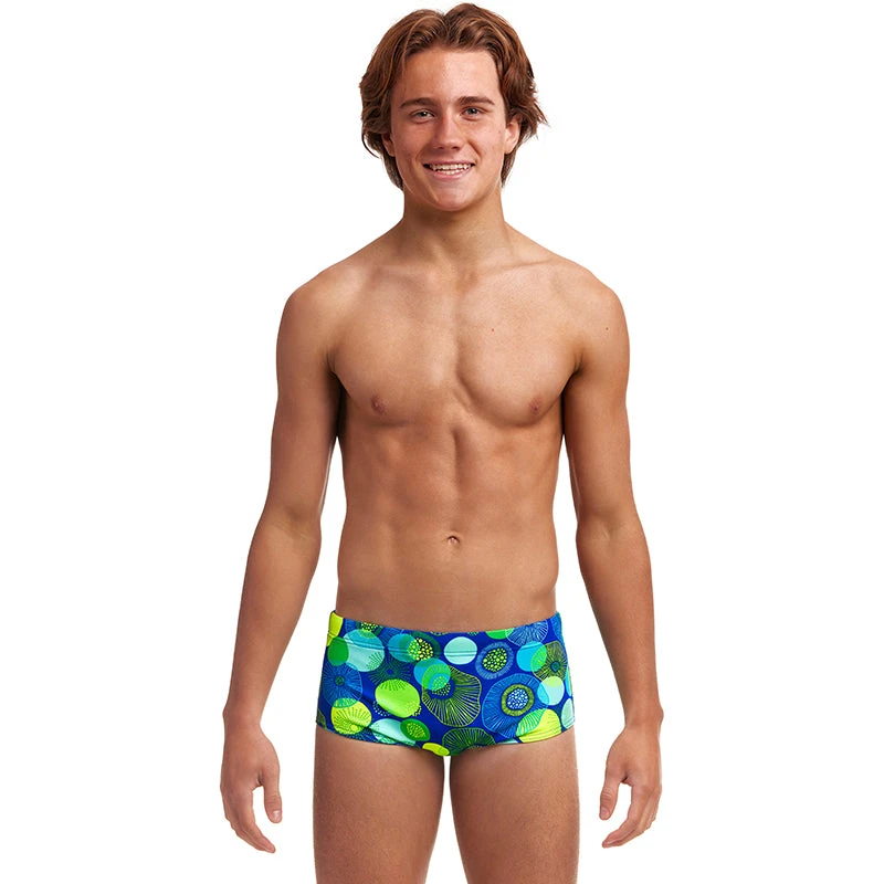 Funky Trunks - Blue Bottle - Boys Sidewinder Trunks 3 Funky Trunks - Blue Bottle - Boys Sidewinder Trunks
