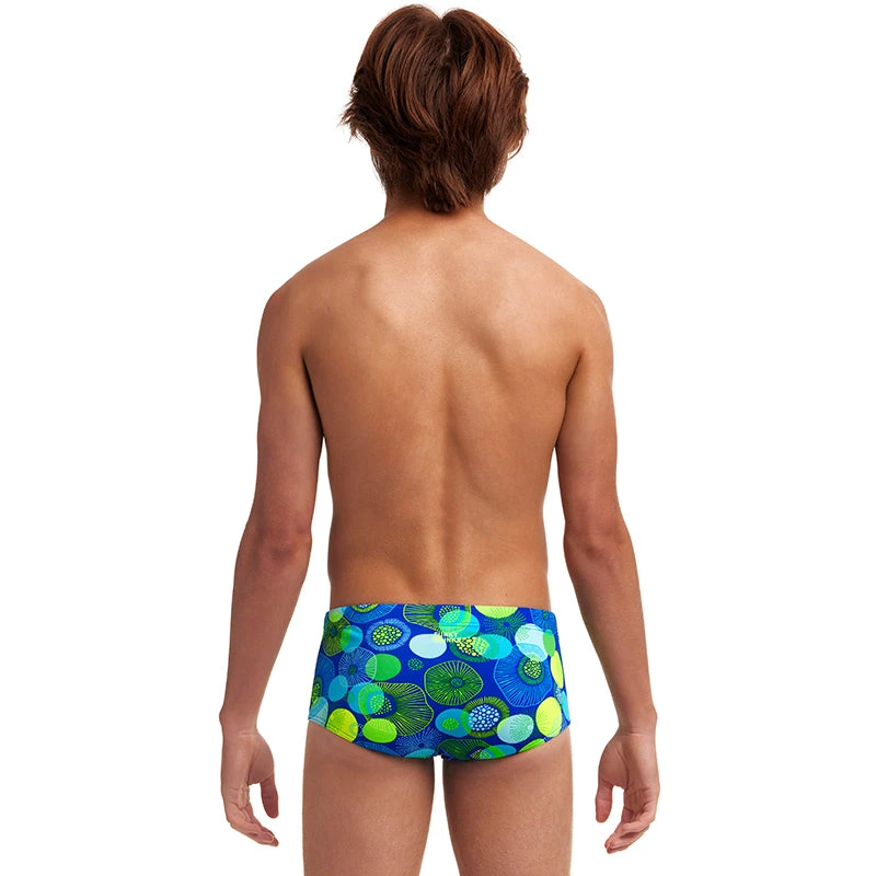 Funky Trunks - Blue Bottle - Boys Sidewinder Trunks 5 Funky Trunks - Blue Bottle - Boys Sidewinder Trunks - Image 3