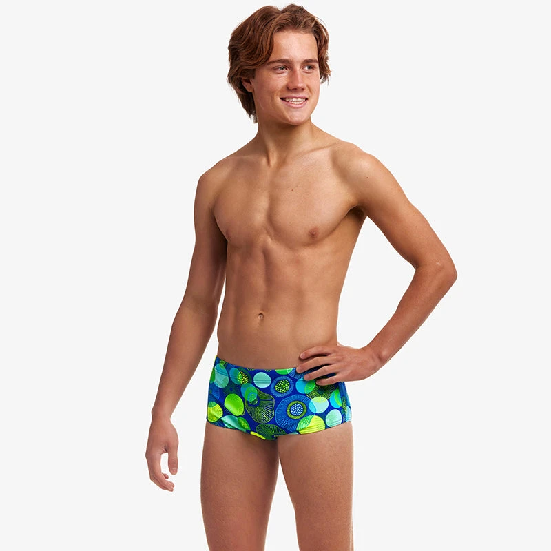 Funky Trunks - Blue Bottle - Boys Sidewinder Trunks 6 Funky Trunks - Blue Bottle - Boys Sidewinder Trunks - Image 4