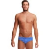 Funky Trunks - Blue Riband - Mens Classic Briefs 1 Funky Trunks - Blue Riband - Mens Classic Briefs -Swimwear Haven Shop funky trunks blue riband mens classic briefs 1