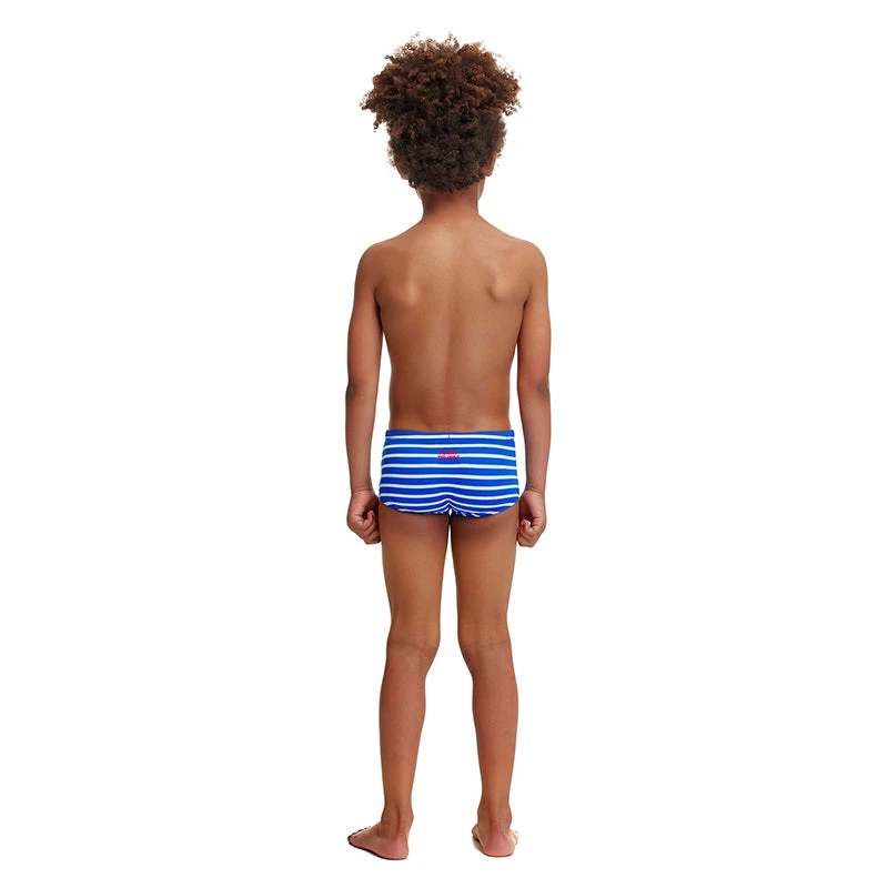 Funky Trunks - Blue Riband - Toddler Boys Printed Trunks 5 Funky Trunks - Blue Riband - Toddler Boys Printed Trunks - Image 3