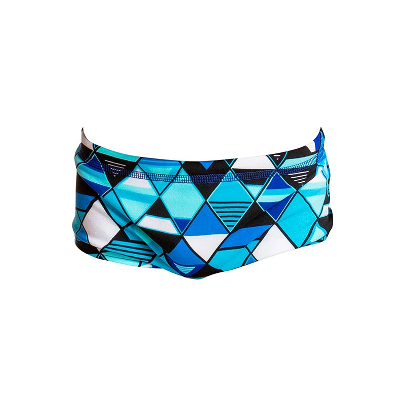 Funky Trunks - Blue Steel Toddler Boys Trunks 4 Funky Trunks - Blue Steel Toddler Boys Trunks - Image 2