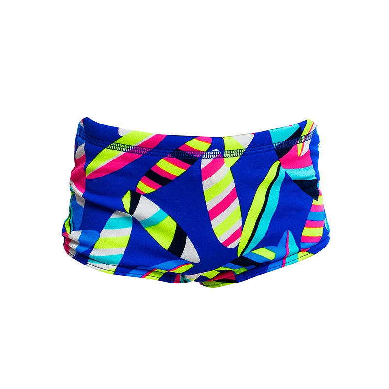 Funky Trunks - Board Bash - Toddler Boys Printed Trunks 4 Funky Trunks - Board Bash - Toddler Boys Printed Trunks - Image 2