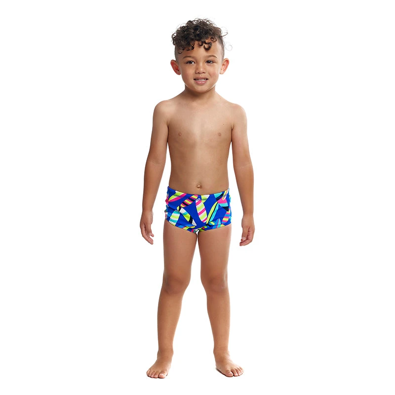 Funky Trunks - Board Bash - Toddler Boys Printed Trunks 6 Funky Trunks - Board Bash - Toddler Boys Printed Trunks - Image 4