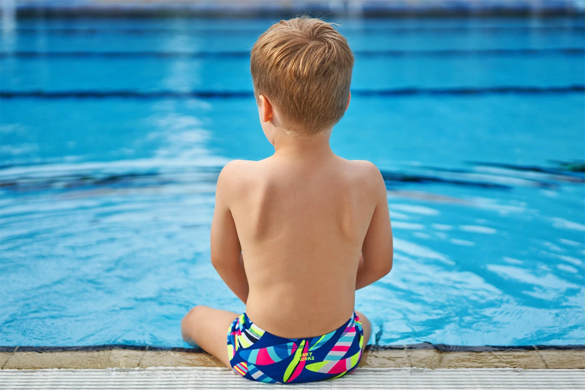 Funky Trunks - Board Bash - Toddler Boys Printed Trunks 7 Funky Trunks - Board Bash - Toddler Boys Printed Trunks - Image 5