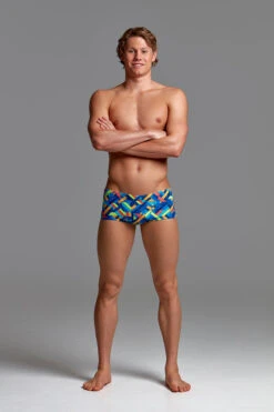 Funky Trunks - Boarded Up Mens Classic Trunks -Swimwear Haven Shop funky trunks boarded up mens classic trunks 4