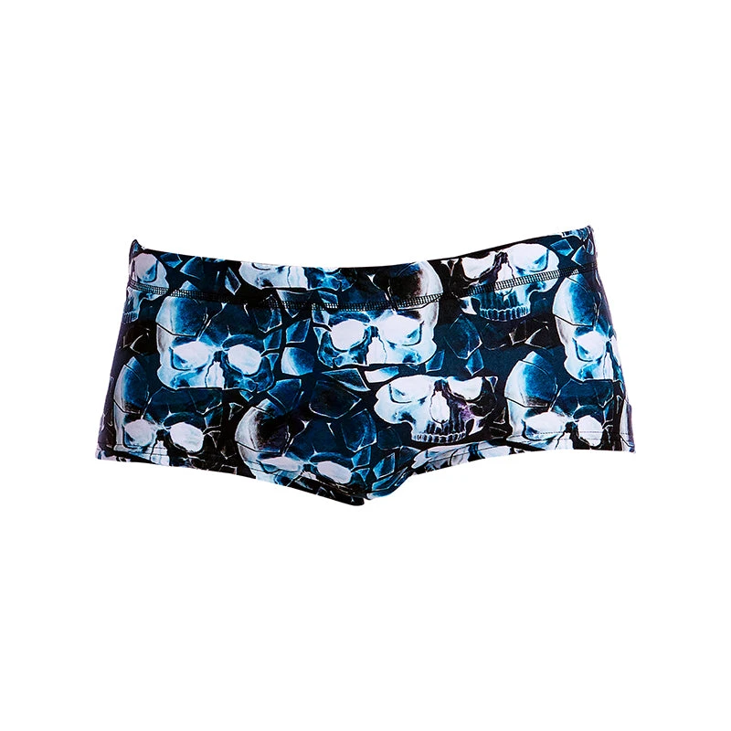 Funky Trunks - Bone Head Mens Plain Front Trunks 4 Funky Trunks - Bone Head Mens Plain Front Trunks - Image 2