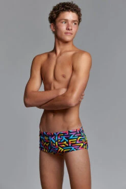 Funky Trunks - Brand Galaxy - Boys Classic Trunks -Swimwear Haven Shop funky trunks brand galaxy boys classic trunks 4