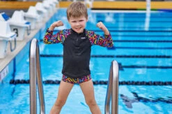 Funky Trunks - Brand Galaxy - Toddler Boys Zippy Rash Vest -Swimwear Haven Shop funky trunks brand galaxy toddler boys zippy rash vest 6