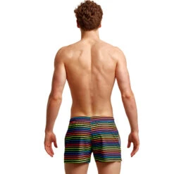 Funky Trunks - Bright Lights - Mens Shorty Shorts Short -Swimwear Haven Shop funky trunks bright lights mens shorty shorts short 3