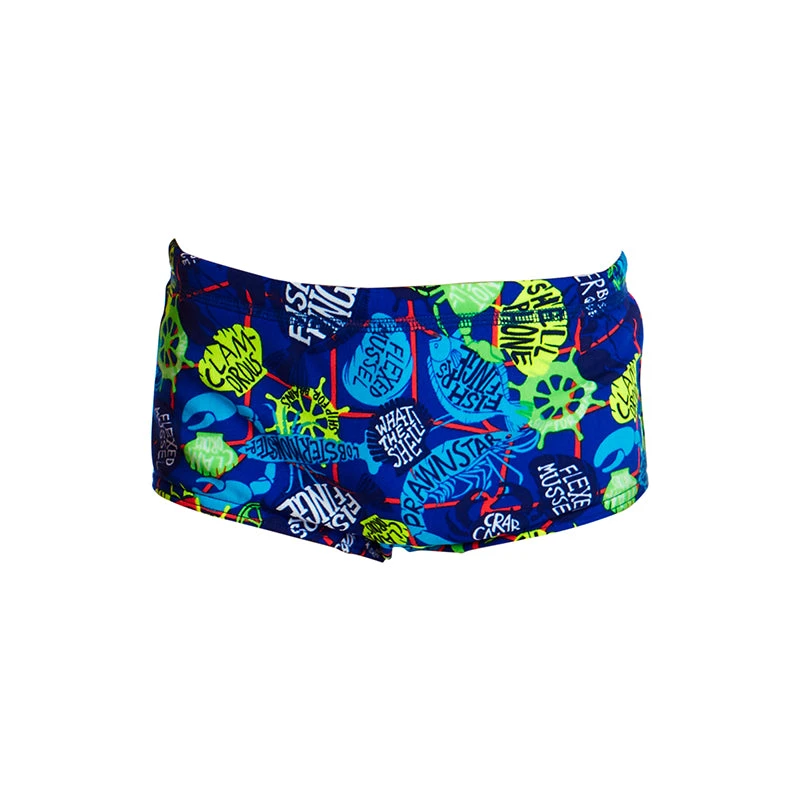 Funky Trunks - Catch Of The Day Toddler Boys Printed Trunks 4 Funky Trunks - Catch Of The Day Toddler Boys Printed Trunks - Image 2