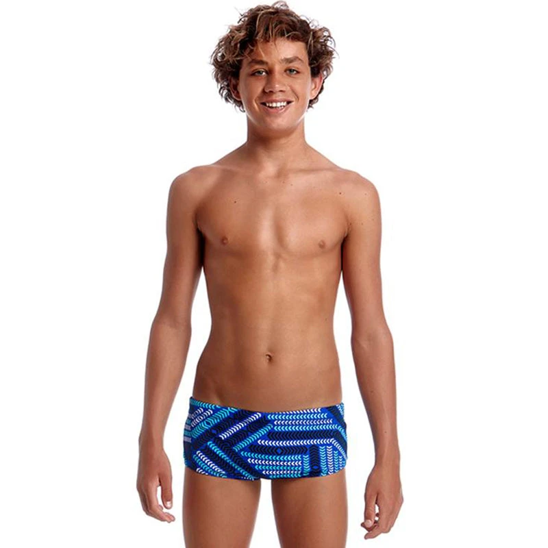Funky Trunks - Chain Male - Boys Classic Trunks 3 Funky Trunks - Chain Male - Boys Classic Trunks